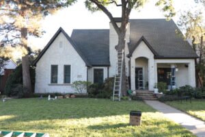 Mineral Paint, Lime Slurry and Black Eaves